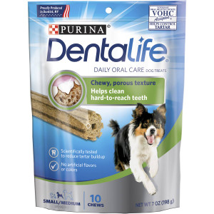 5 PACK of Dentalife Dog Treat Mini 24 pack