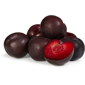 5 PACK of Macro Fresh Plum Organic 500g punnet