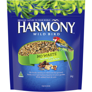 5 PACK of Harmony No Waste Seed Mix 1kg