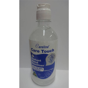 5 PACK of Careline Instant Hand Sanitiser Sanitiser 400ml