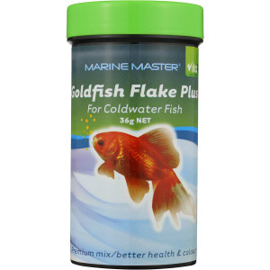 5 PACK of Vitapet Fish Food Goldfish Flake Plus 36g