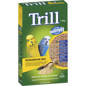 5 PACK of Trill Budgie Mix 1.8kg