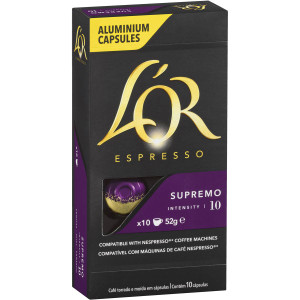 5 PACK of L'or Espresso Supremo Coffee Capsule 10 pack