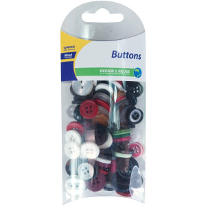 5 PACK of Korbond Buttons