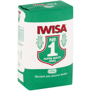 5 PACK of Iwisa Maize Meal 2.5kg