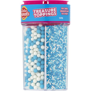 5 PACK of Dollar Sweets Sprinkles Pirate Toppings 145g