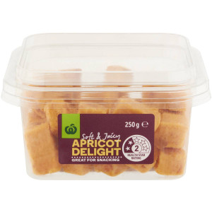 5 PACK of WW Apricot Delight 250g
