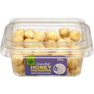 5 PACK of WW Honey Macadamia  120g
