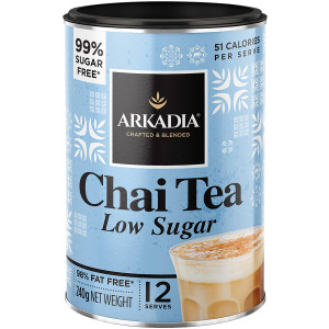 3 PACK OF Arkadia Chai Tea Low Sugar 240g