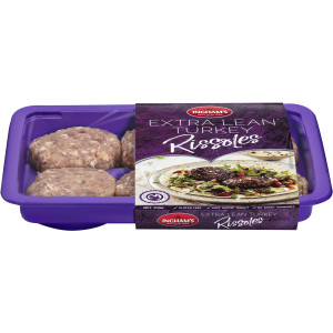 3 PACK OF Ingham's Turkey Rissoles 400g
