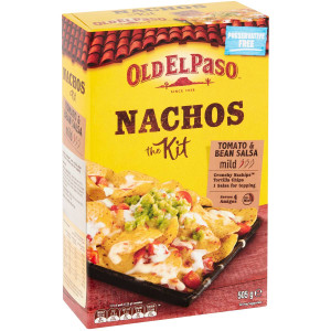 3 PACK OF Old El Paso Nacho Kit  505g
