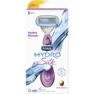 3 PACK OF Schick Hydro Silk Razor Kit