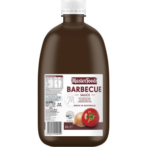 3 PACK OF Masterfoods Barbeque Sauce 2l