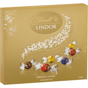3 PACK OF Lindt Lindor Chocolate Balls Assorted 150g box