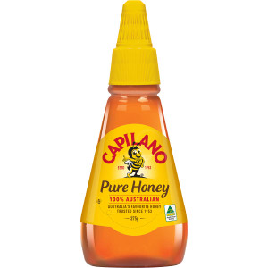 3 PACK OF Capilano Original Squeezable Honey 375g