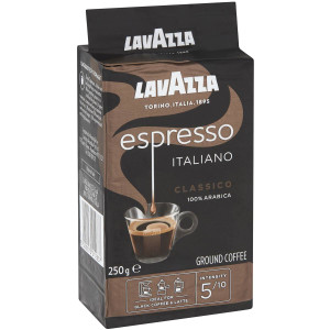 3 PACK OF Lavazza Espresso Italiano Classico Ground Coffee 250g