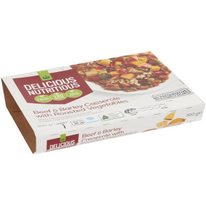 3 PACK OF WW Beef & Barley Casserole With Roasted Vegetables 350g