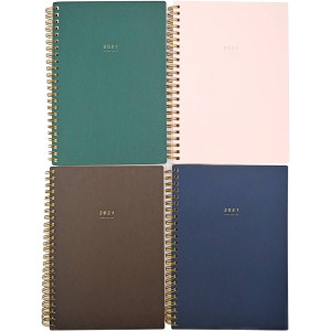 3 PACK OF 2021 Paper Diary Assorted