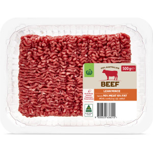 3 PACK OF WW Lean Beef Mince 500g