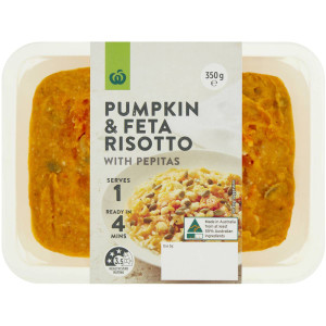 3 PACK OF WW Pumpkin & Feta Risotto With Pepitas 350g