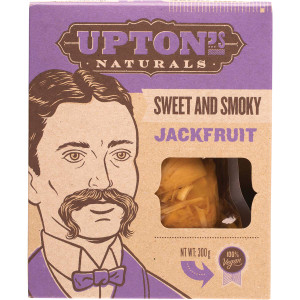 3 PACK OF Uptons Naturals Jackfruit Sweet And Smoky 300g