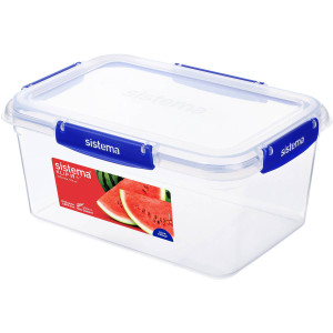 3 PACK OF Sistema Klip It Plus Rectangle 3.35l