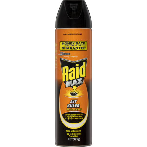 3 PACK OF Raid Insect Spray Ant Killer 375g