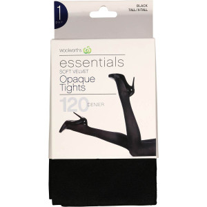 3 PACK OF Essentials Matte Tights Black 120d Xtall
