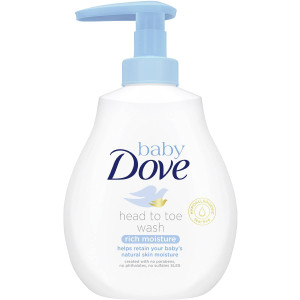 3 PACK OF Dove Baby Head To Toe Wash Rich Moisture 200ml