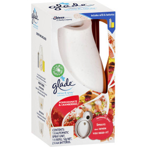 3 PACK OF Glade Sense & Spray Automatic Spray Pomegranate & Cranberries 12g