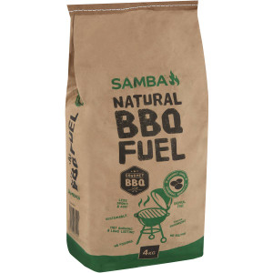 3 PACK OF Samba Natural Bbq Fuel  4kg