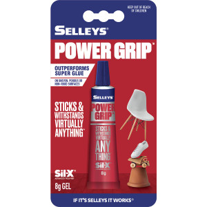 3 PACK OF Selleys Power Grip 8ml