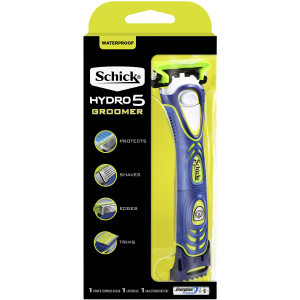 3 PACK OF Schick Hydro 5 Groomer Razor Kit
