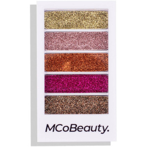 3 PACK OF Mcobeauty Moisturising Pressed Glitter Palette