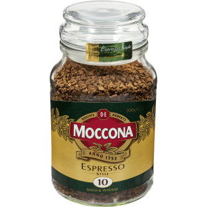 3 PACK OF Moccona Freeze Dried Instant Coffee Espresso Style 200g