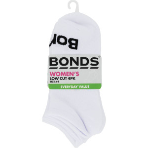 3 PACK OF Bonds Womens Trainers Socks Size 8+ 4 pack