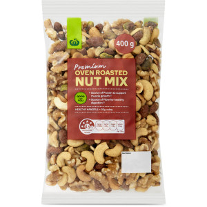 3 PACK OF WW Nut Oven Roasted Premium Mix  400g