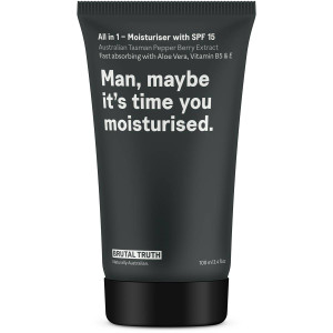 3 PACK OF Brutal Truth All In 1 Moisturiser 100ml