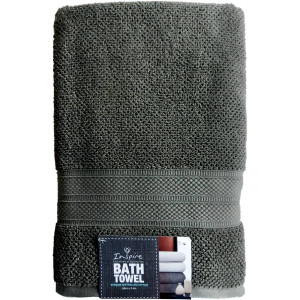 3 PACK OF Inspire Premium Bath Towel 600gms