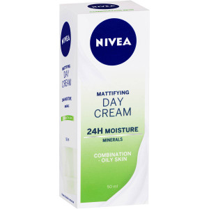 3 PACK OF Nivea Mattifying Day Cream Combination To Oily Skin 50ml