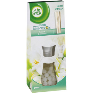3 PACK OF Air Wick Reed Diffuser Decorative Freesia & Jasmine 50ml