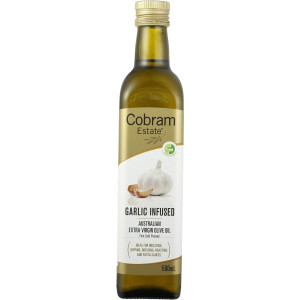 3 PACK OF Cobram Estate Olive Oil Garlic 500ml