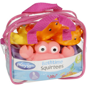 3 PACK OF Playgro Bathtime Squirtiees 8 pack