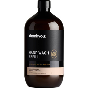 3 PACK OF Thankyou. Orange & Almond Hand Wash Refill 1l