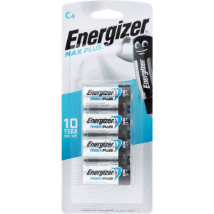3 PACK OF Energizer Max Plus Advanced C 4 pack