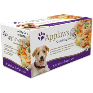 3 PACK OF Applaws Dog Tins Cuisine Selection 5 pack