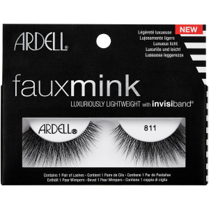 3 PACK OF Ardell Faux Mink 811 Eyelashes
