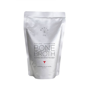 3 PACK OF Broth & Co Australian Beef Bone Broth 500ml