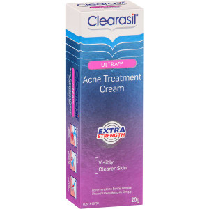 3 PACK OF Clearasil Ultra Cream Acne Treatment Extra 20g