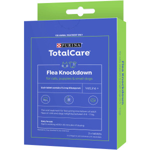 3 PACK OF Total Care Capstar Puppy Small Dog/cat 3 pack